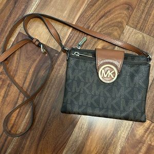 Michael Kors Brown Crossbody -Used/Good Condition